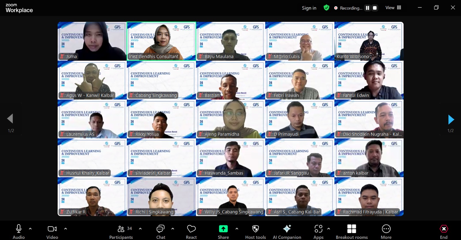 Online Training